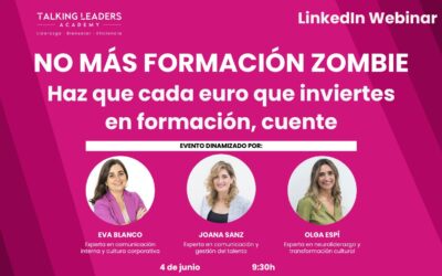 NO MÁS FORMACIÓN ZOMBIE: HAZ QUE CADA EURO INVERTIDO CUENTE